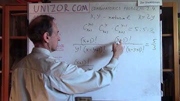 Unizor - Combinatorics - Advanced Problems 2.3.