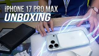 iphone 17 pro max unboxing