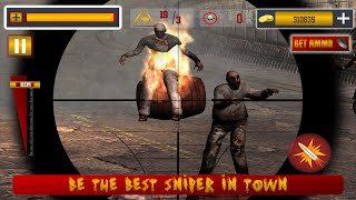 City Sniper: Zombie Invasion Android Gameplay [HD] screenshot 3