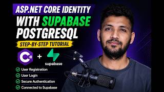ASP.NET Core Identity with Supabase PostgreSQL | Login & Registration Tutorial (.NET 9)