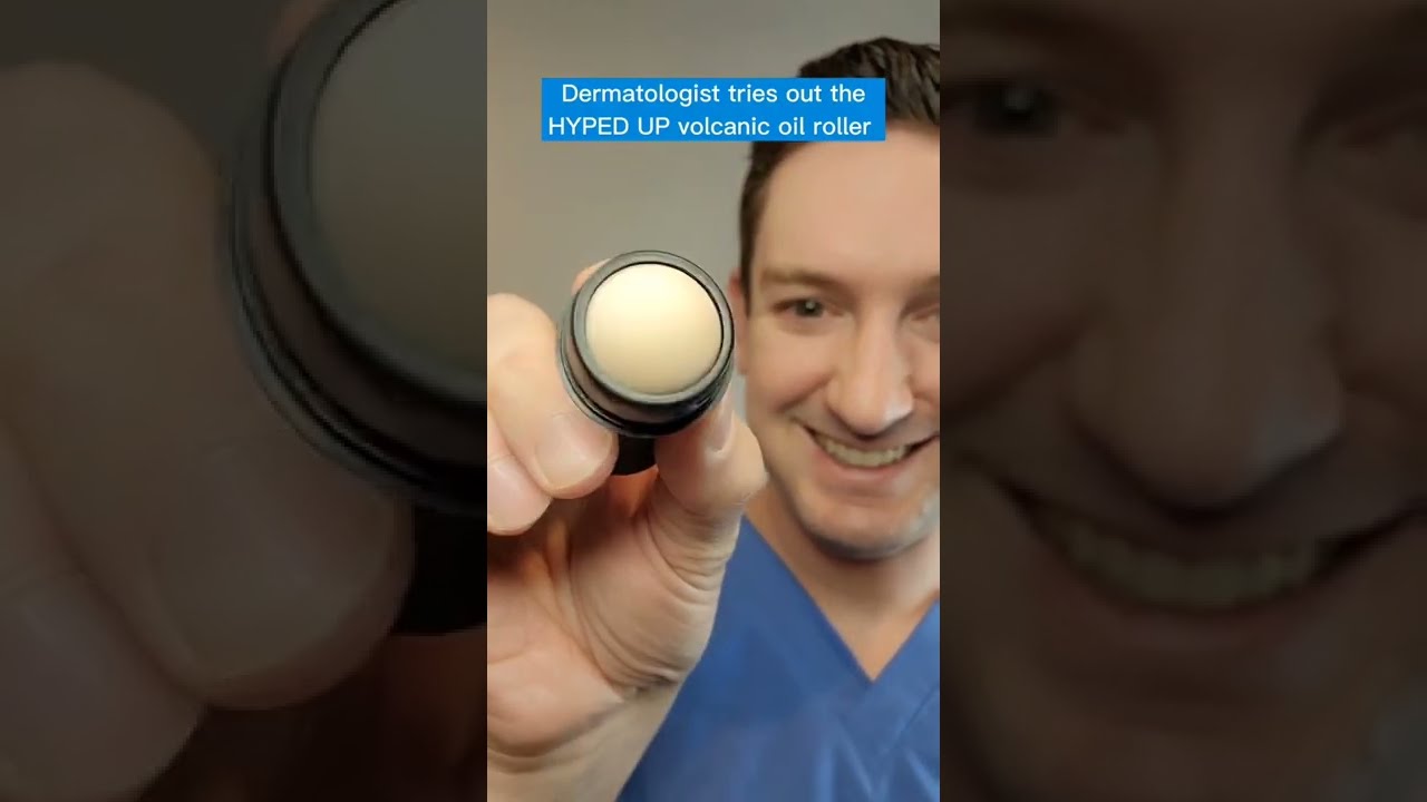 Dermatologist reviews the Revlon Volcanic Stone Oil Absorbing Roller! Is it WORTH IT?