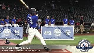 Famous Chase Porter Prospect Video, OF, Kearney High School Class of 2025, PG National Workout Wealth
