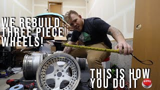 How To Measure Offset And Build 3 Peice Wheels Work Meister S1