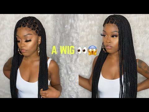 Knotless Braid WIG 👀😱, Instant Arewa Hair 😍