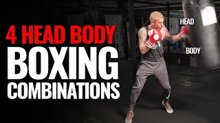 4 "Head - Body" BOXING COMBINATIONS That You Should DO!