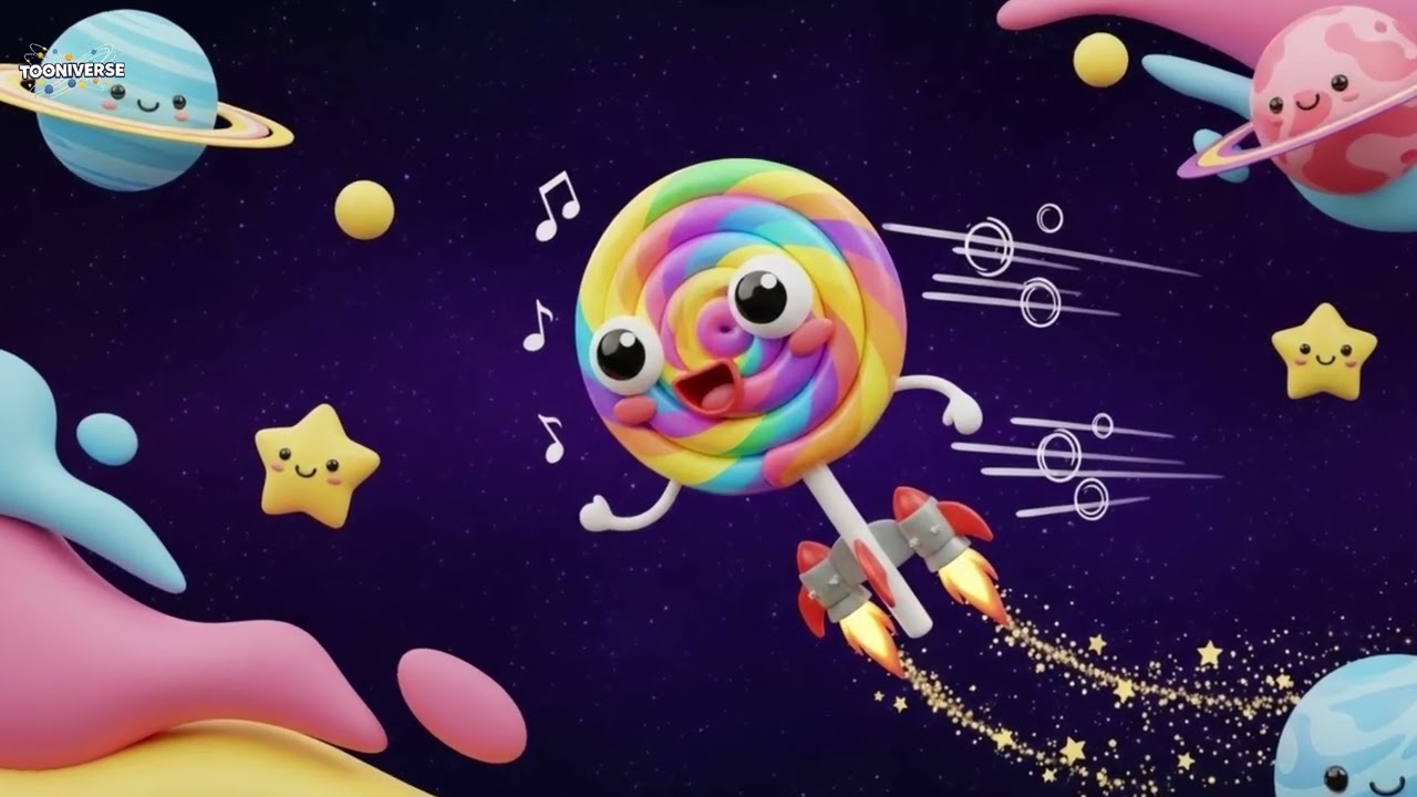 Space Lollipop – Fun Kids Song  Tooniverse