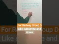 For Railway exam #maths #tricks #viral #railway #shorts #trending #youtubeshorts #education