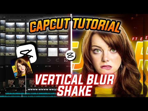 Vertical Blur Shake 💕 Capcut Tutorial | Capcut Blur shake tutorial | Capcut tutorial