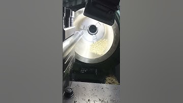 Precision Inner Turning of a Brass Bushing on Lathe ⚙️✨