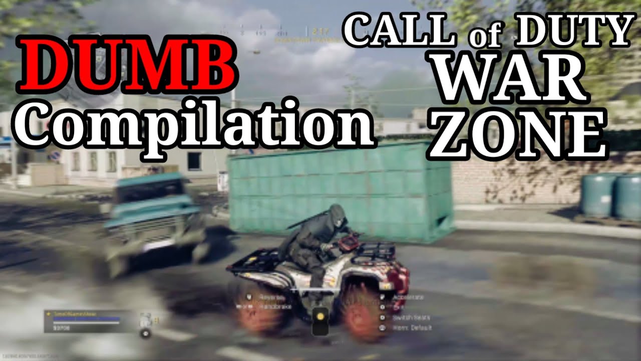 Dumb Compilation: Funny and Dumb Moments in Call of Duty Warzone