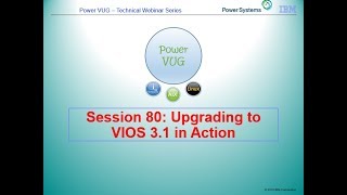 80 upgrading to vios 3.1 in action