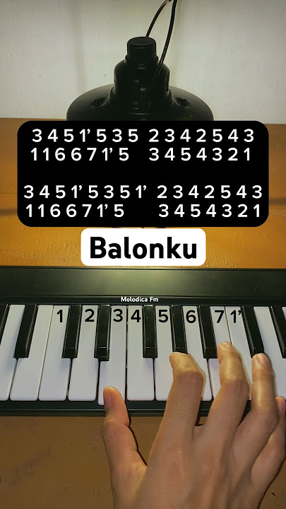 Gampang! Pianika Balonku #pianika #melodicafm