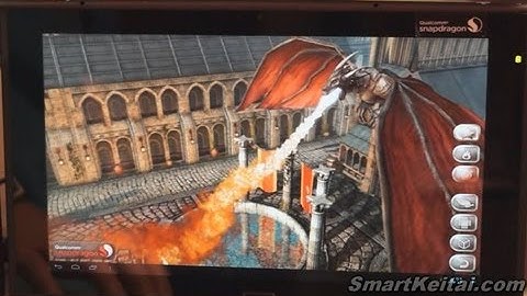 Qualcomm Snapdragon 800 Processor Android Gaming Demo - CES 2013