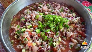 Mixed shrimp and fish ceviche. 😋 / Cooking A la Periqué
