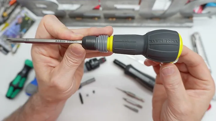 Klein Tools FastBit Tru-Grip Japanese Ball Grip Bit Holder Screwdriver.