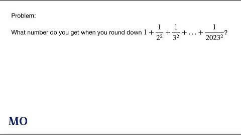 Finite Sum of Inverse Squares | Math Olympiad | Transformation Tricks | Rounding | Telescoping Sum
