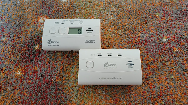 How to change battery in kidde carbon monoxide alarm