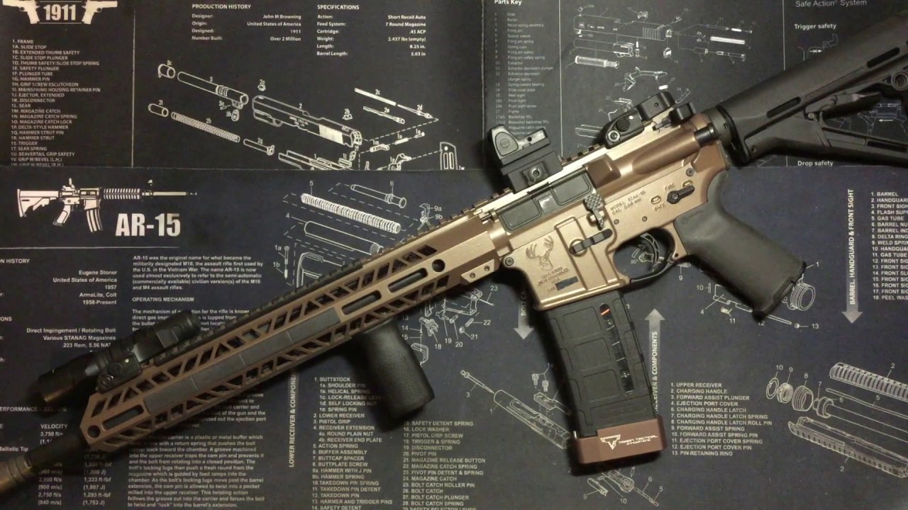 Battleworn Bronze Spartan AR-15 Duracoat Project - YouTube.