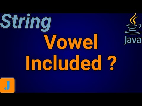 Java Program To Check If A Vowel Is Present In The String