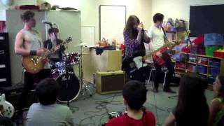 The Mohr's at The Arts Music Store Summer Rock Band Camp 2014