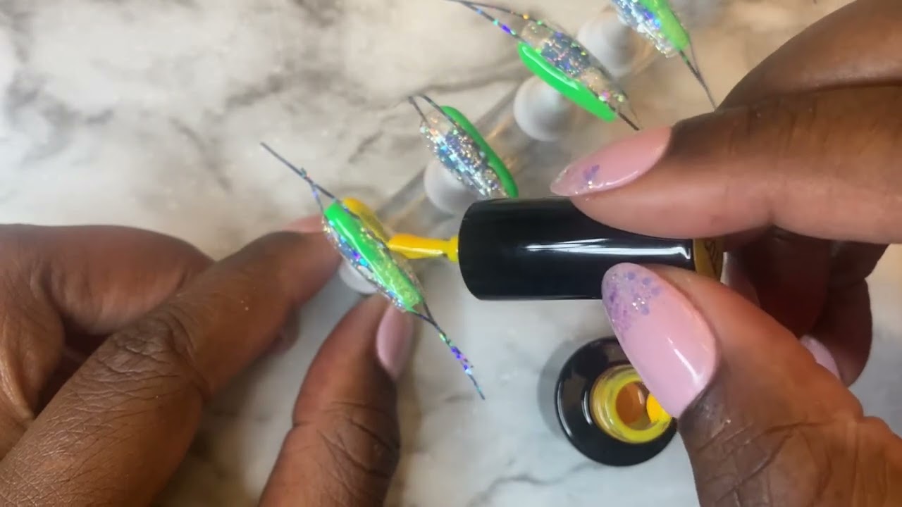 Press on nails | Juneteenth - YouTube