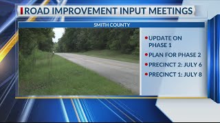 Smith County holds meetings for road improvement