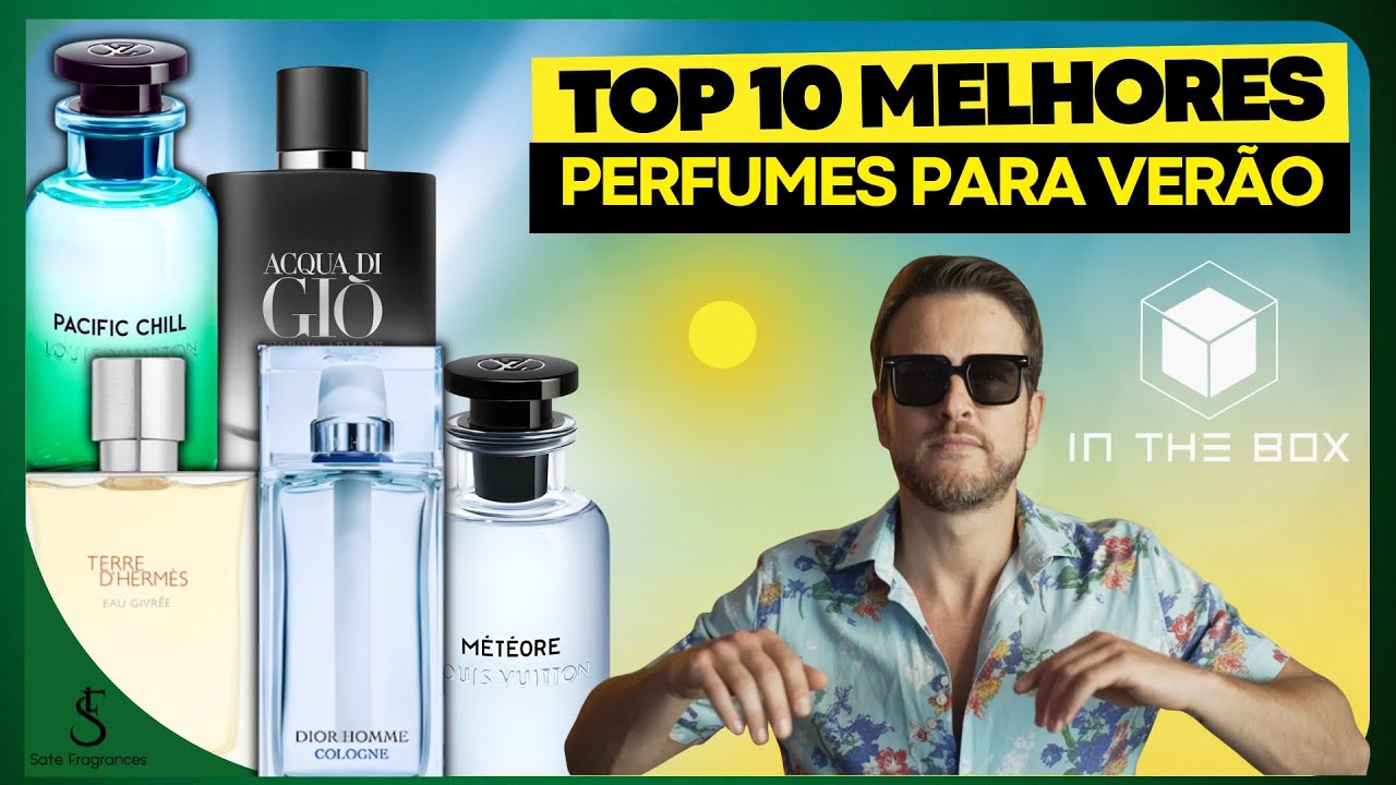 TOP 10 MELHORES Perfumes para o VERÃO da IN THE BOX PERFUMES (2025) | SÓ Fragrâncis NOTA MÁXIMA