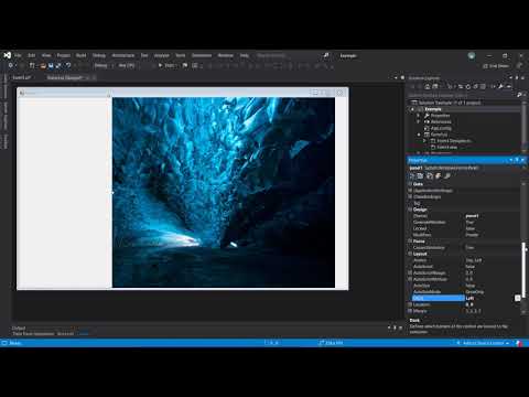 How to create a tranparency panel in C# windows form