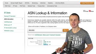 Resolving Public Ip Address To Asn (Autonomous System Number)