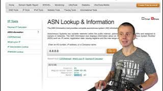 Resolving Public IP Address to ASN (Autonomous System Number)