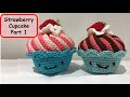 How To CROCHET SWIRLY CUPCAKE Amigurumi Tutorial ENGLISH Part 1