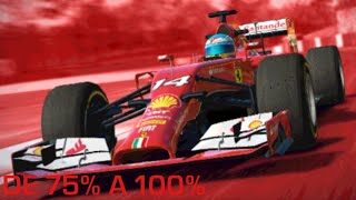 Real Racing 3 - Série Exclusiva - Ferrari F14 T - De 75% a 100%