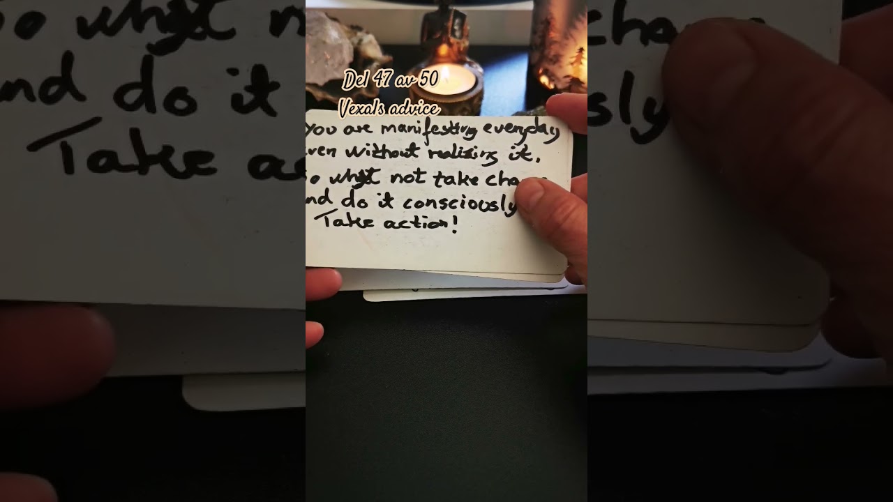 Del 47 av 50 med Vexals advice 💅 Hvorfor ikke gjøre det bevisst? 🤔 