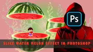 Photo Manipulation in Photoshop | Watermelon Slice Effect | Photoshop 2024