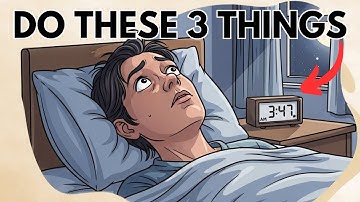If You Wake between 3am and 5am - DO these 3 things