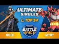 MkLeo (Byleth) vs Skyjay (Incineroar) - Ultimate Singles Losers Top 24 - Battle of BC 5