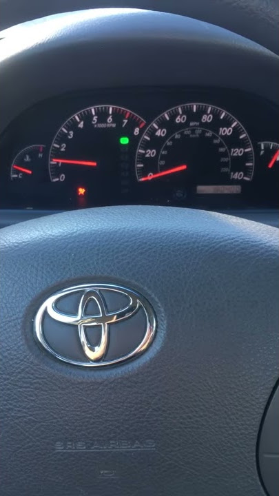 2005 Toyota Camry Service Light Reset | Shelly Lighting