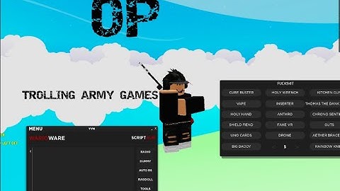 Roblox Serverside Trolling Army Games | Roblox Exploiting