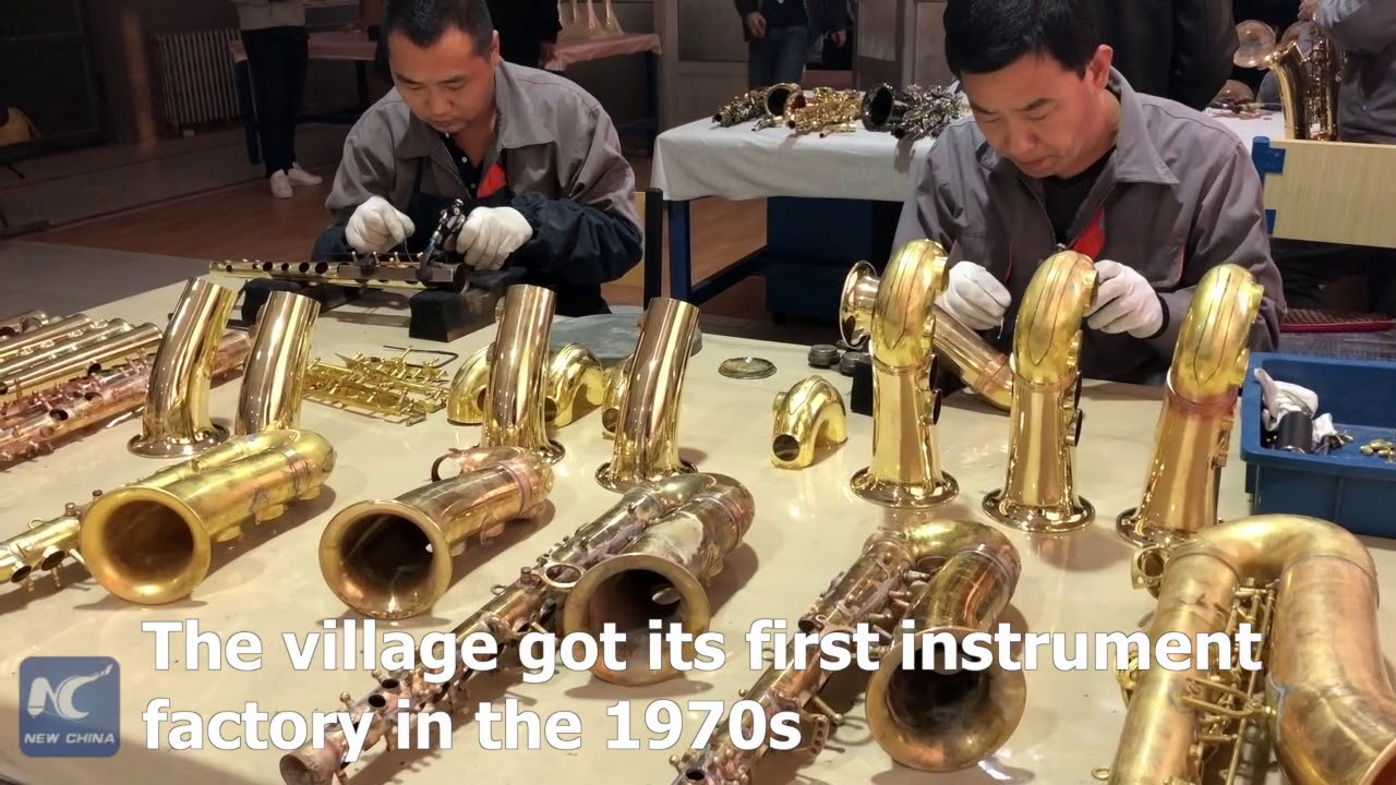 China's Saxophone village YouTube