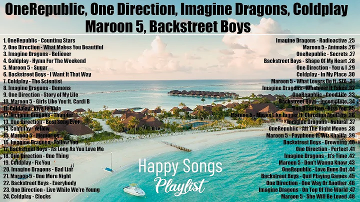 Mood Booster Songs: OneRepublic, One Direction, Im...