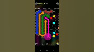 How to solve flow free hexa (8x8 mania level 119)