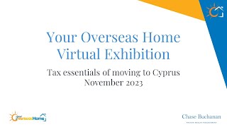 Tax Essentials of moving to Cyprus