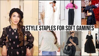 5 Style Staples for the Soft Gamine - Kibbe Body Typing | Amena Khan screenshot 5