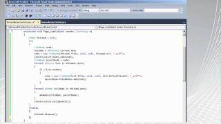 Sharepoint 2010 Visual Web Parts
