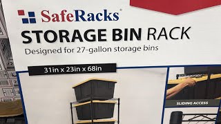   Armar  SafeRacks Storage Bin Rack de Costco