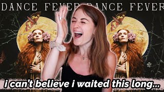 First Time Listening to FLORENCE + THE MACHINE ~ Dance Fever Reaction