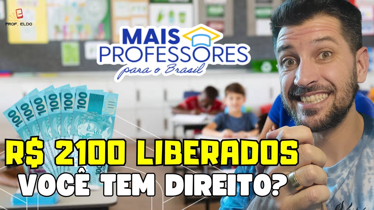 ✔️ MAIS PROFESSORES: Governo Libera Bolsa de R$ 2.100 | Saiba Se Você Tem Direito