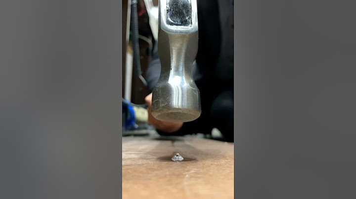 Are diamonds the hardest material? HAMMER TEST!! 😱