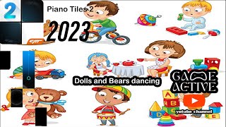 Piano Tiles 2 | 2023 Level 12  music: Dolls and Bears dancing screenshot 2
