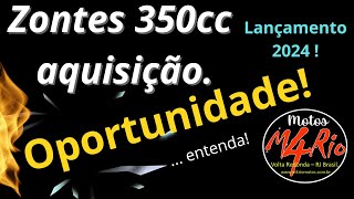 Lançamento Zontes linha 350cc condições especiais para aquisição - M4 Rio Motos